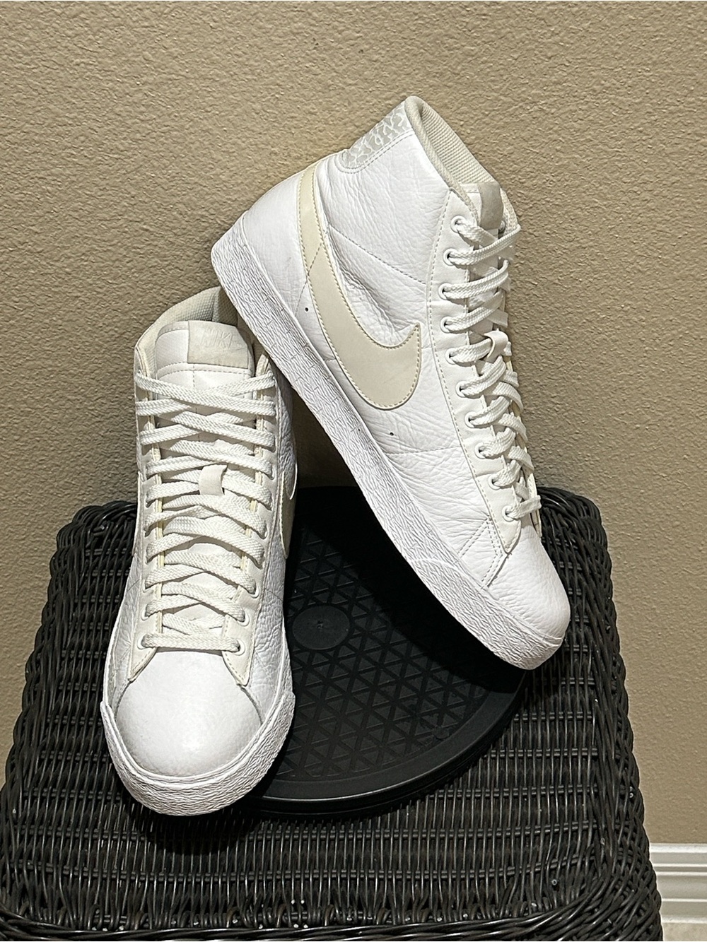 Nike Blazer High White and Cream 316664-112